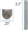 The Beadsmith Steel Design Stamps - Jewelry Stamping Tools, Eagle Design, 2.25 Inches w/ 6 mm Base